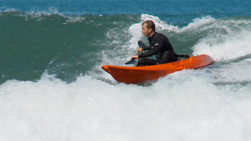 Surf Solo Kayak | Yellow | Agile & Fun