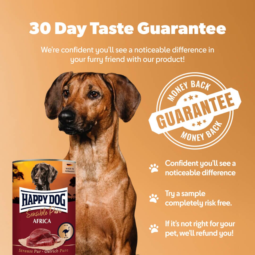 Pure Ostrich Wet Dog Food (Africa)