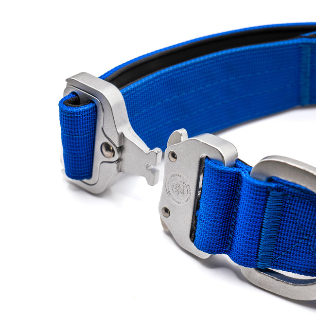 Collar táctico BTactical™ de nailon de 4 cm | Azul real - NUEVO