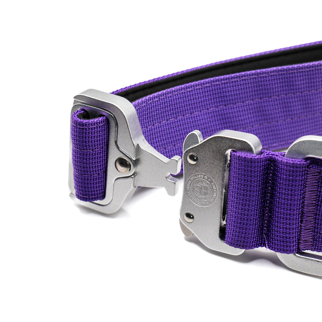 Collar Táctico BTactical™ de Nailon de 4 cm | Morado Lavanda