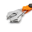 BTactical™ Nylon Frog Clip Dog Lead | Extra-Strong Anti Tangle - Citrus Orange