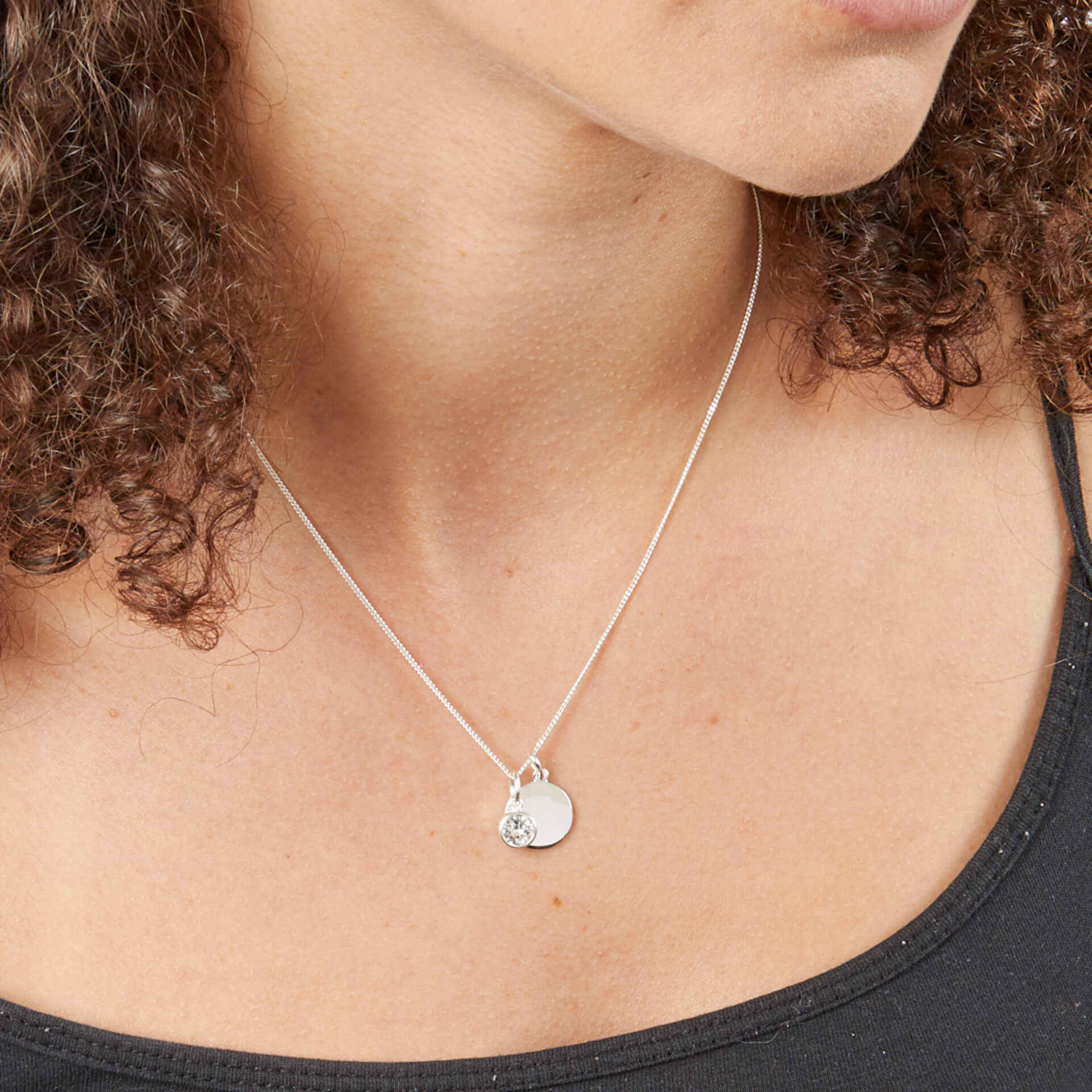 Crystal Birthstone Pendant