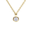 Diamonfire Bezel Set Carat Pendant
