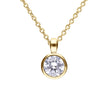Diamonfire Bezel Set Carat Pendant