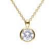 Diamonfire Bezel Set Carat Pendant