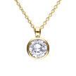 Diamonfire Bezel Set Carat Pendant