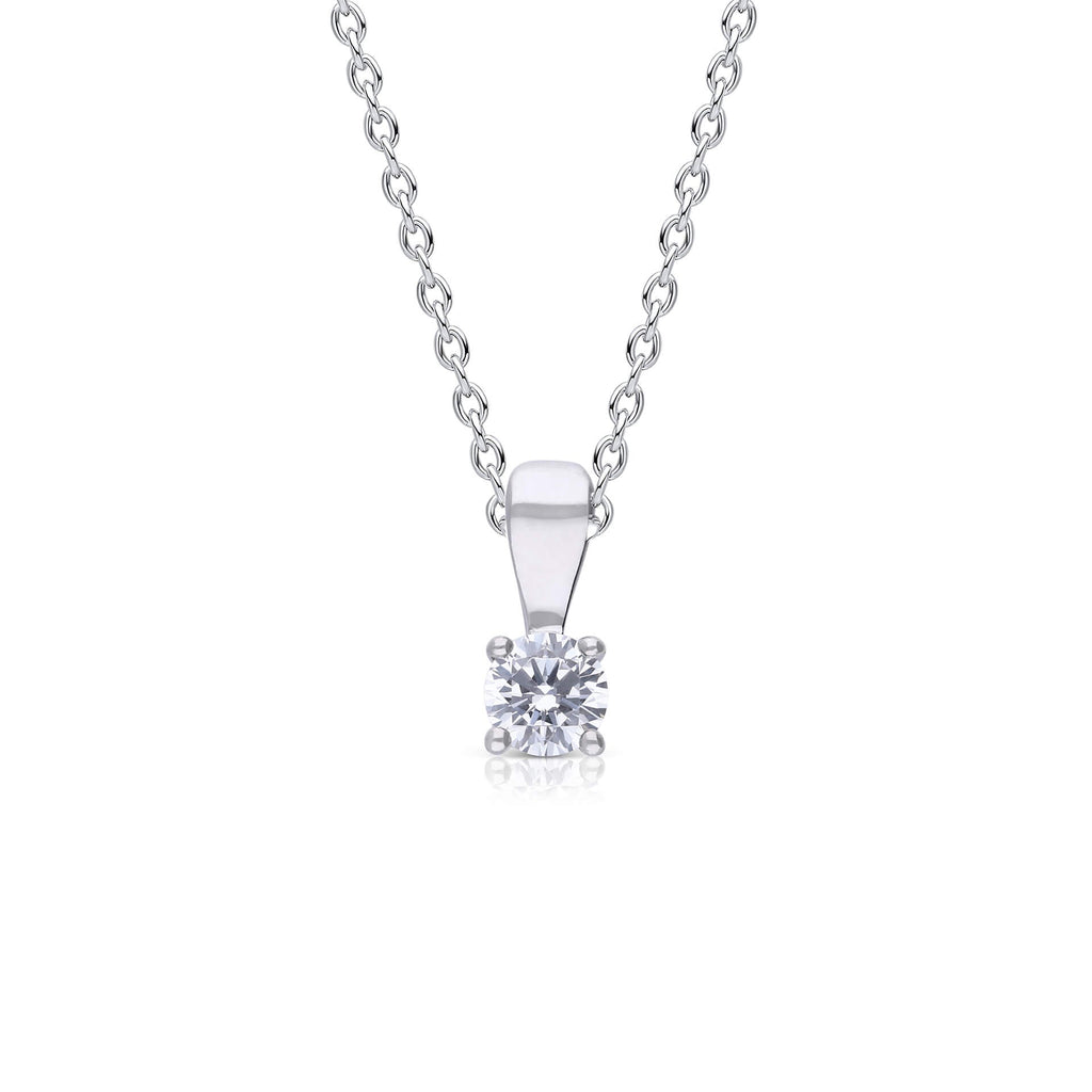 Diamonfire Anhänger mit vier Krallen und Karat