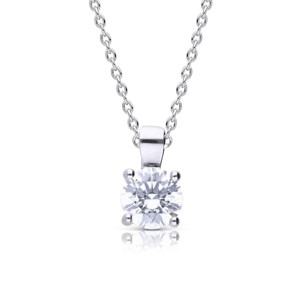 Diamonfire Anhänger mit vier Krallen und Karat