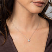 Diamonfire Zirkonia Cluster Blumenanhänger