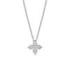 Diamonfire Zirkonia Cluster Blumenanhänger