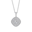 Diamonfire Pave Stippled Pendant