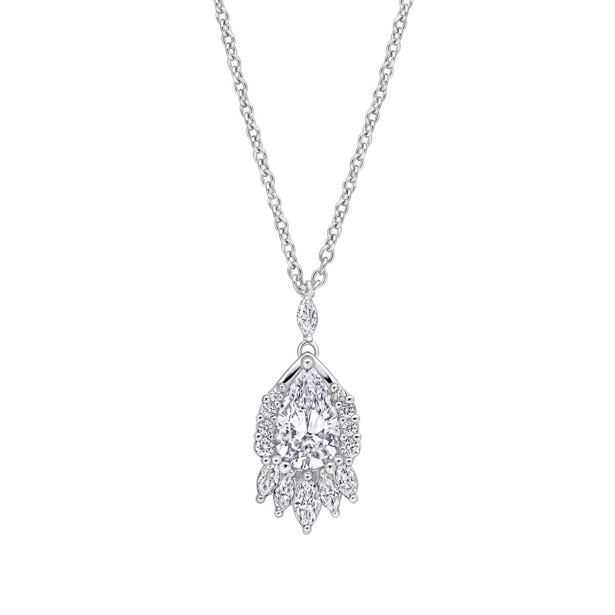 Diamonfire Teardrop Chandelier Pendant