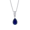 Diamonfire Bezel and Teardrop Pendant
