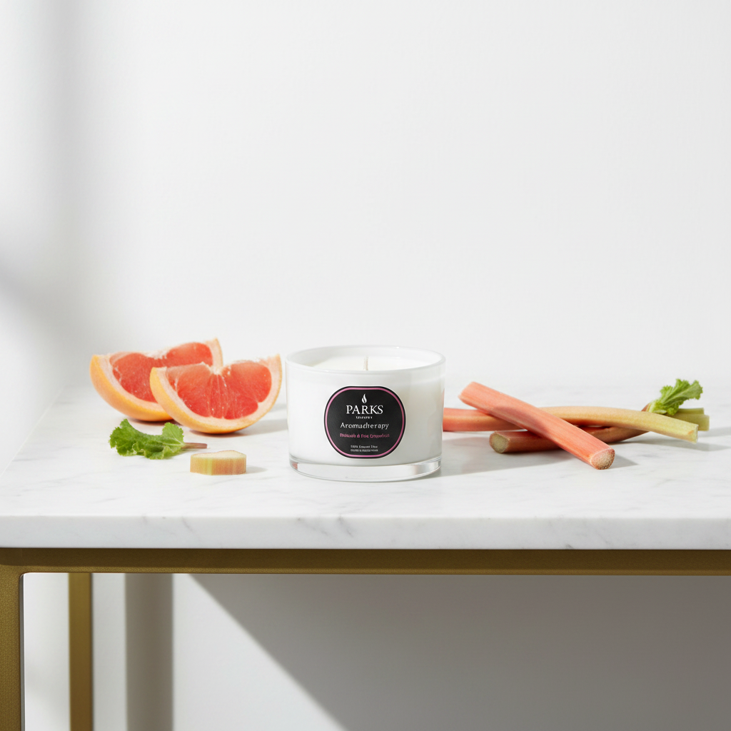 RHUBARB & PINK GRAPEFRUIT CANDLE 70G