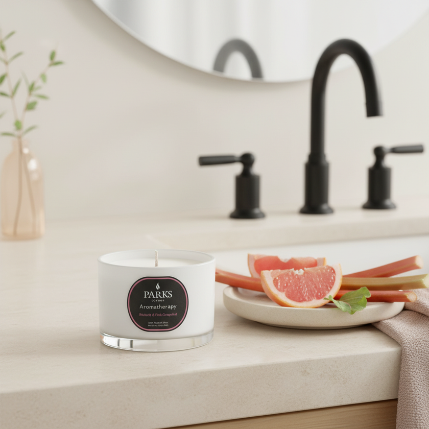 RHUBARB & PINK GRAPEFRUIT CANDLE 70G