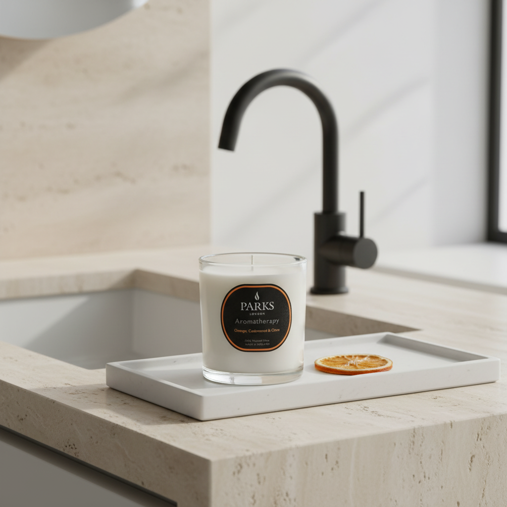 ORANGE CEDARWOOD CLOVE CANDLE 220G
