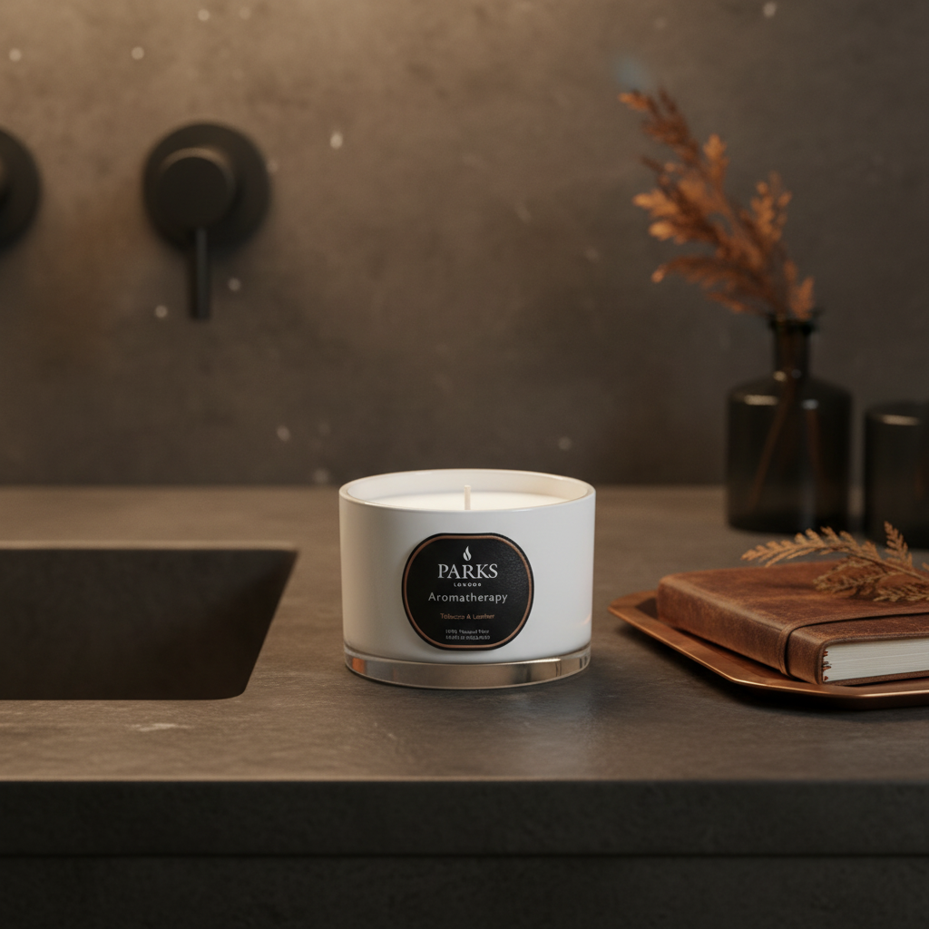 TOBACCO & LEATHER CANDLE 70G