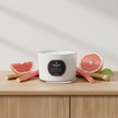 RHUBARB & PINK GRAPEFRUIT 350G 3 WICK CANDLE