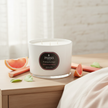RHUBARB & PINK GRAPEFRUIT 350G 3 WICK CANDLE