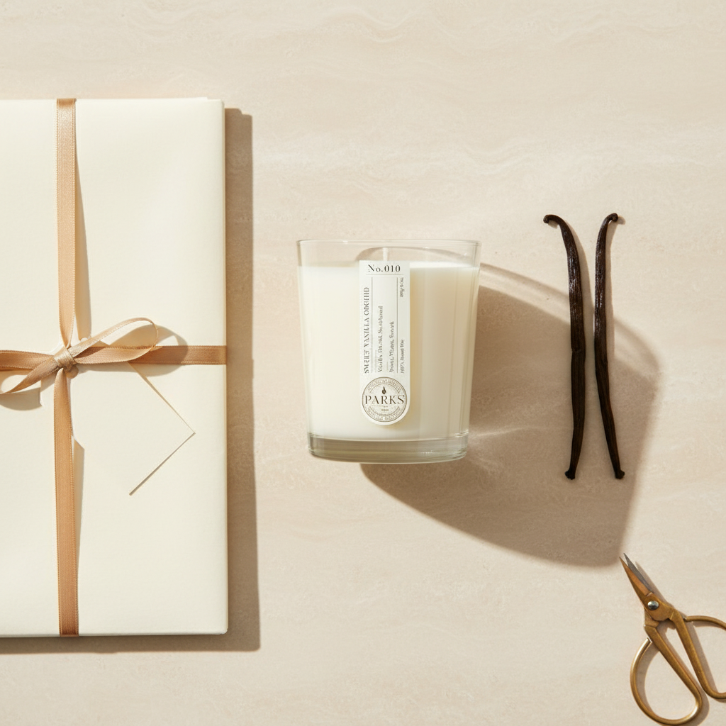SWEET VANILLA ORCHID CANDLE 180G