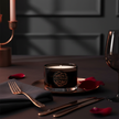 NOCTURNE DARK ROSE TRAVEL CANDLE 70G
