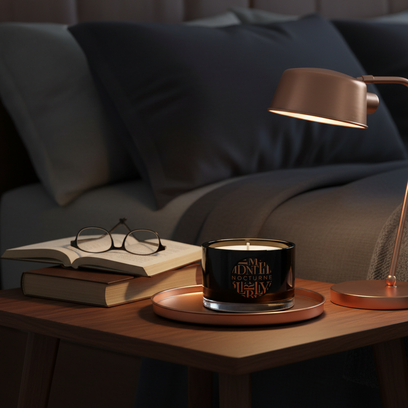 NOCTURNE MIDNIGHT LIBRARY TRAVEL CANDLE 70G