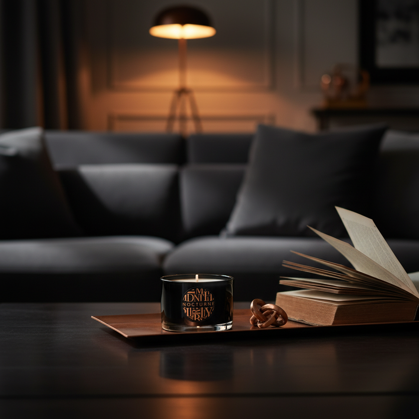 NOCTURNE MIDNIGHT LIBRARY TRAVEL CANDLE 70G