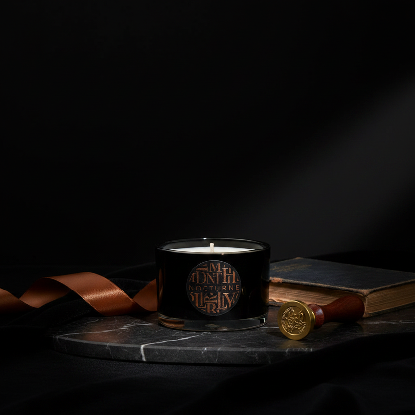 NOCTURNE MIDNIGHT LIBRARY TRAVEL CANDLE 70G