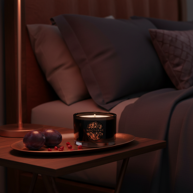 NOCTURNE POMEGRANATE NOIR TRAVEL CANDLE 70G