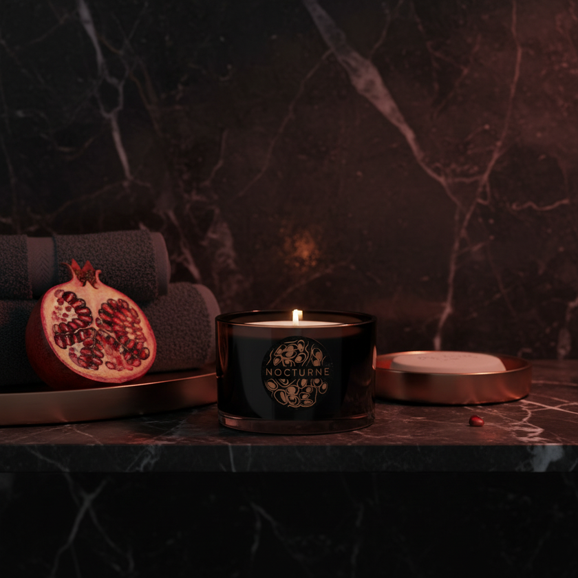 NOCTURNE POMEGRANATE NOIR TRAVEL CANDLE 70G