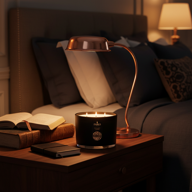 MIDNIGHT LIBRARY 3 WICK SCENTED CANDLE 350G