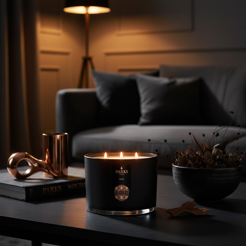 OUD 3 WICK SCENTED CANDLE 350G