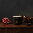 POMEGRANATE NOIR 3 WICK SCENTED CANDLE 350G