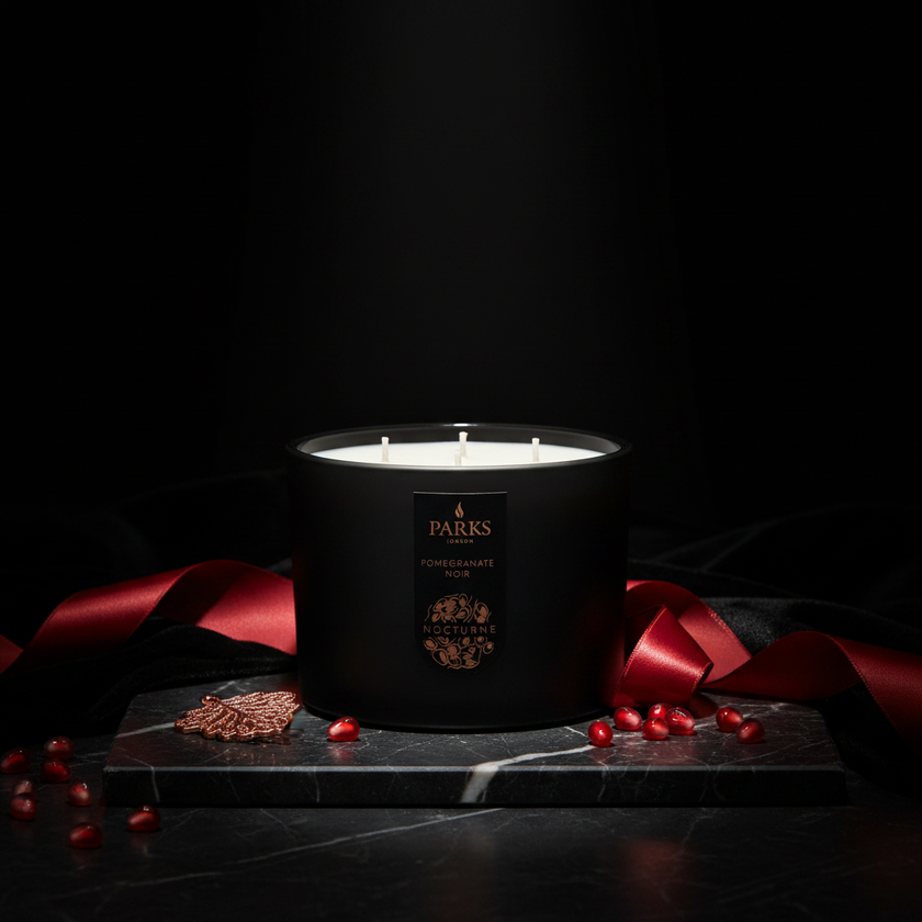 POMEGRANATE NOIR 3 WICK SCENTED CANDLE 350G