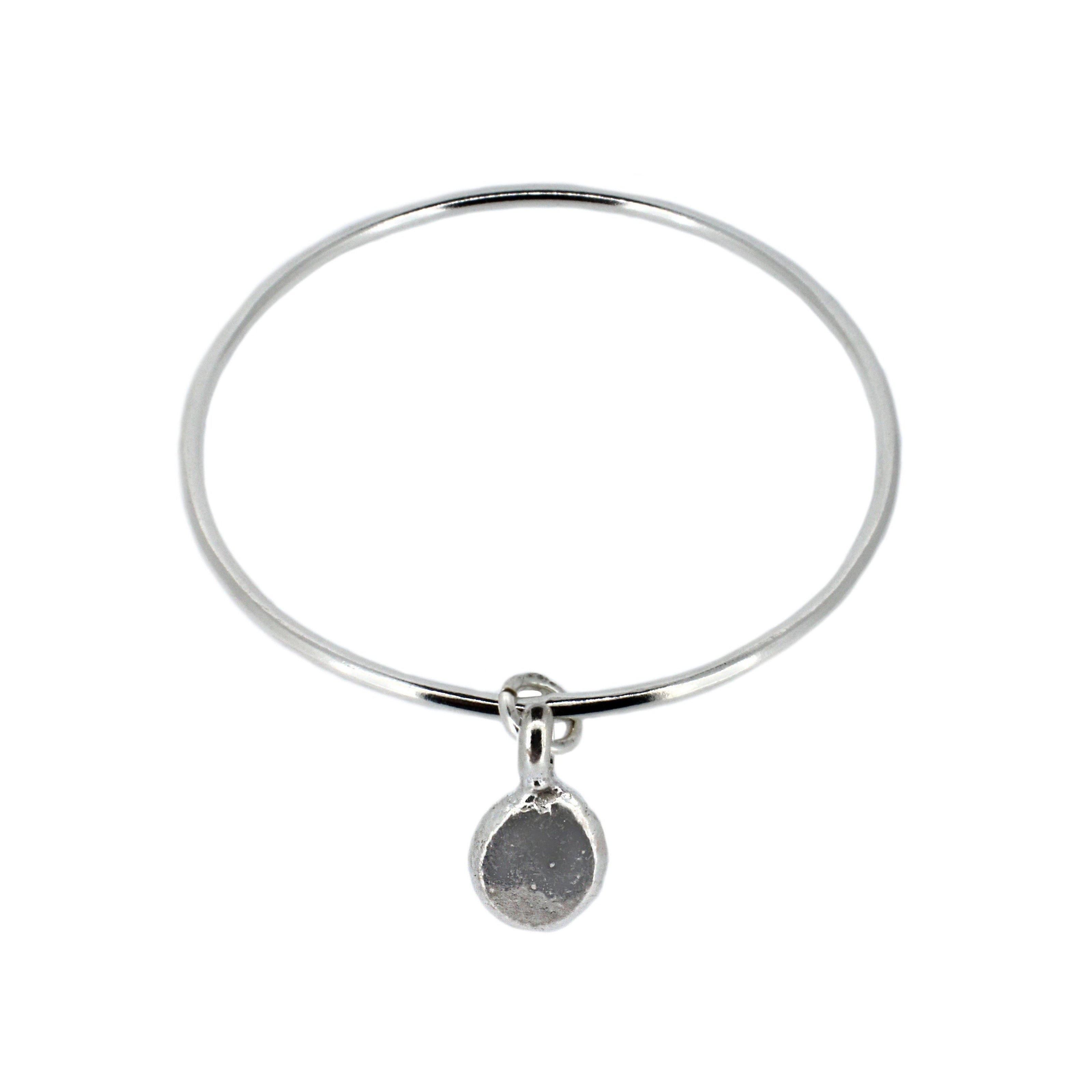 Pebble Charm Bangle
