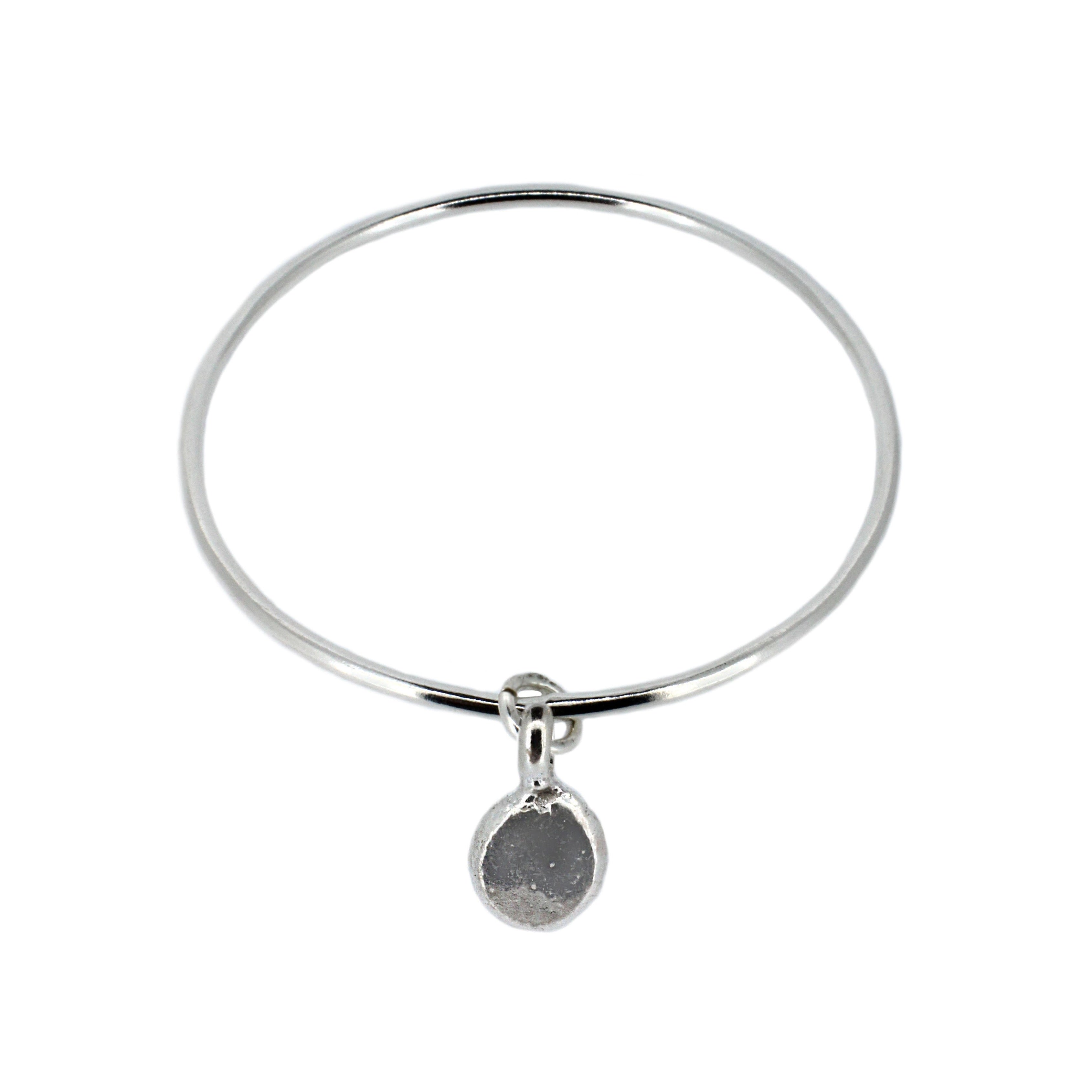 Pebble Charm Bangle