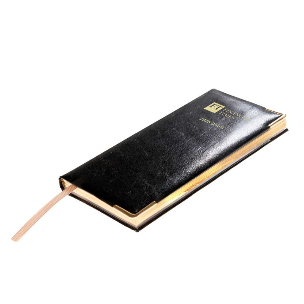 2026 Portrait Pocket Diary - Week to View - Black (PC-26)