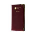 2026 Portrait Pocket Diary - Week to View - Claret