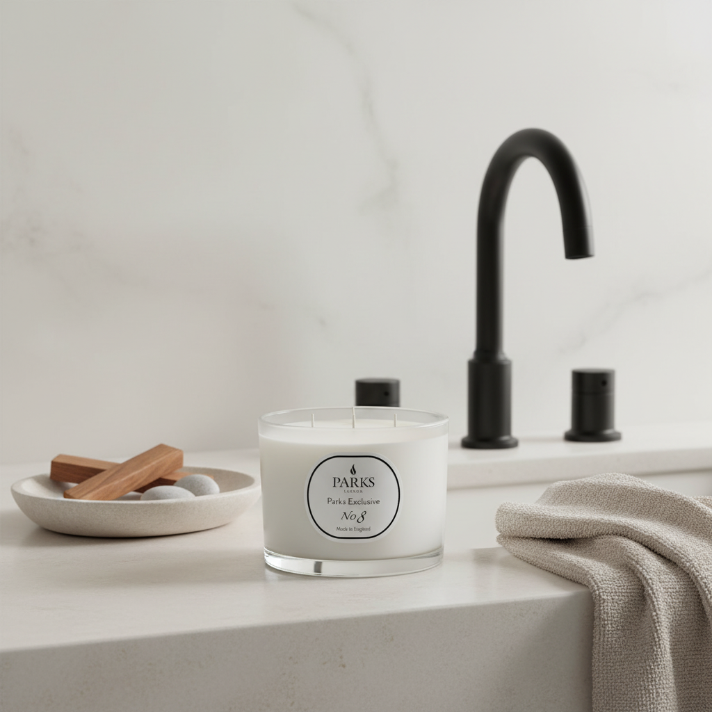NO8 - FEU DE BOIS 380G 3 WICK CANDLE