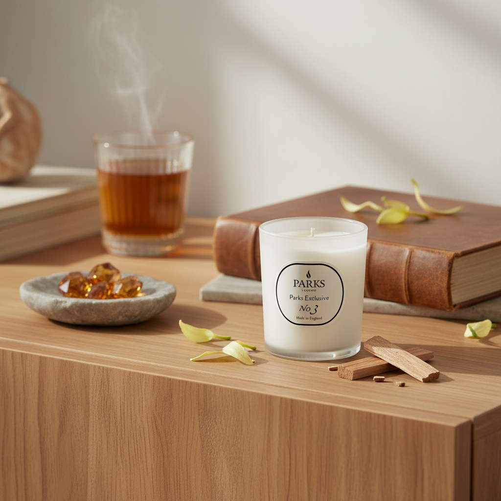 NR. 3 - SANDELHOLZ & YLANG YLANG KERZE 180G