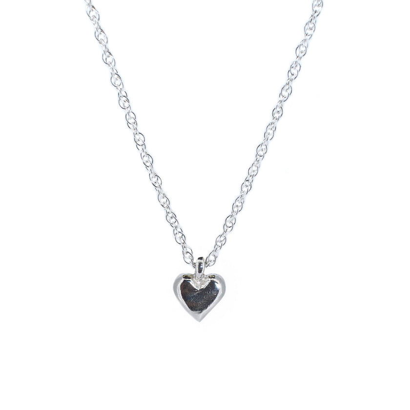 Sweet Heart Rope Chain Necklace