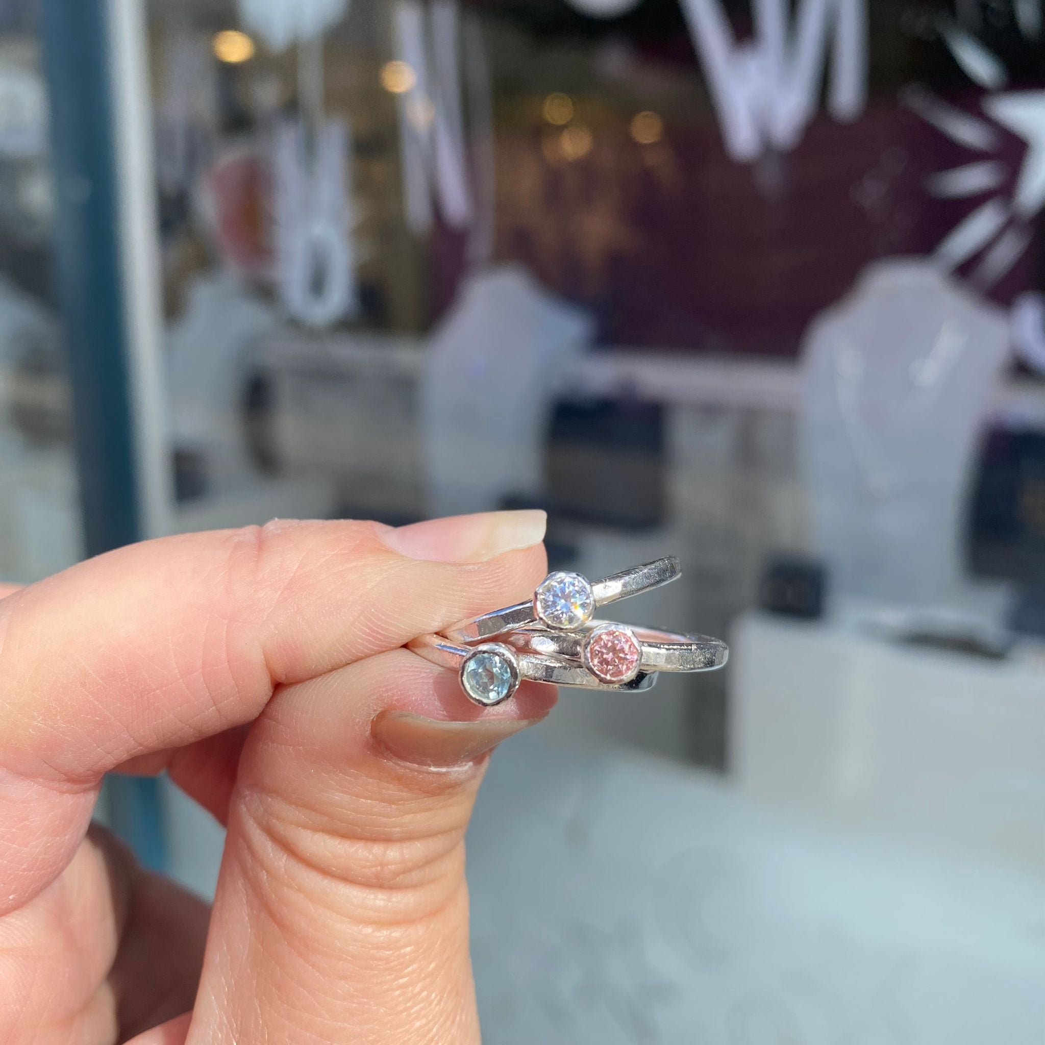 Baby Gemstone Rings