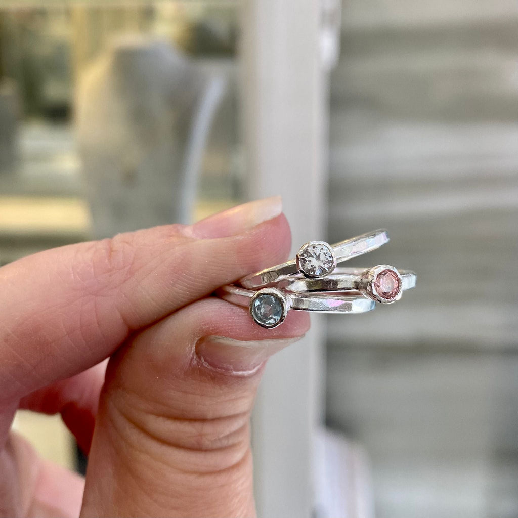 Baby Gemstone Rings