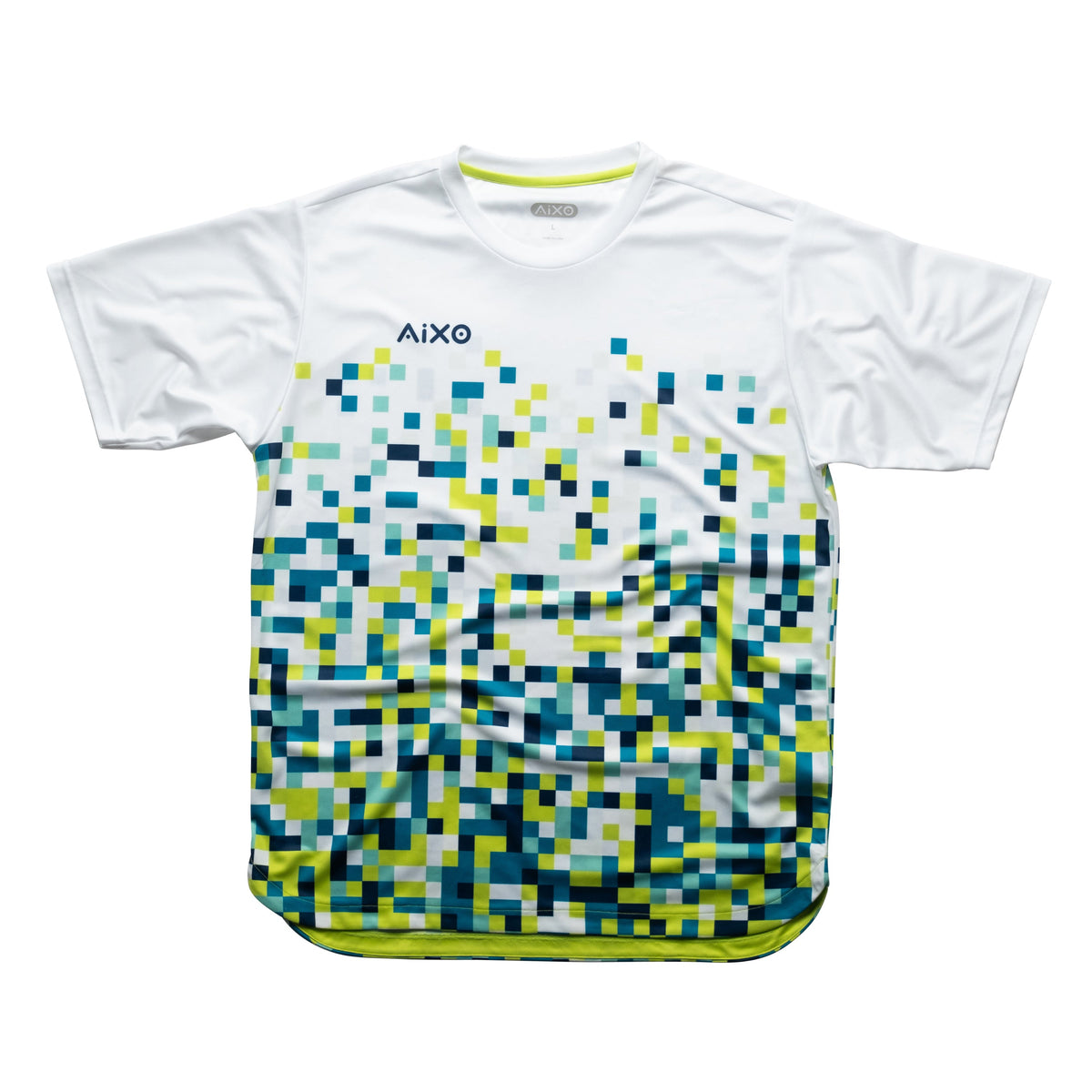 Aixo Pixel Mens Top Green