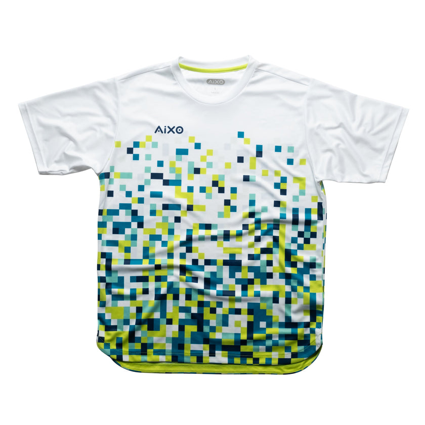 Aixo Pixel Mens Top Green