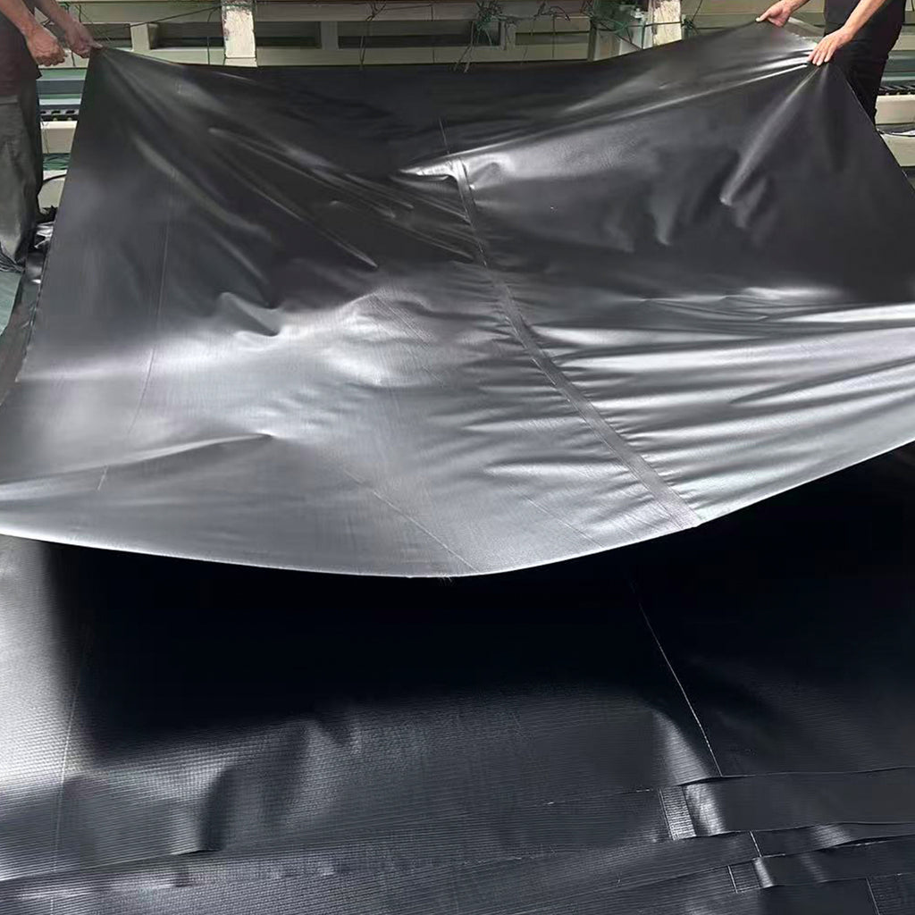 Black PVC 450gsm Pond Liner 4m x 4m
