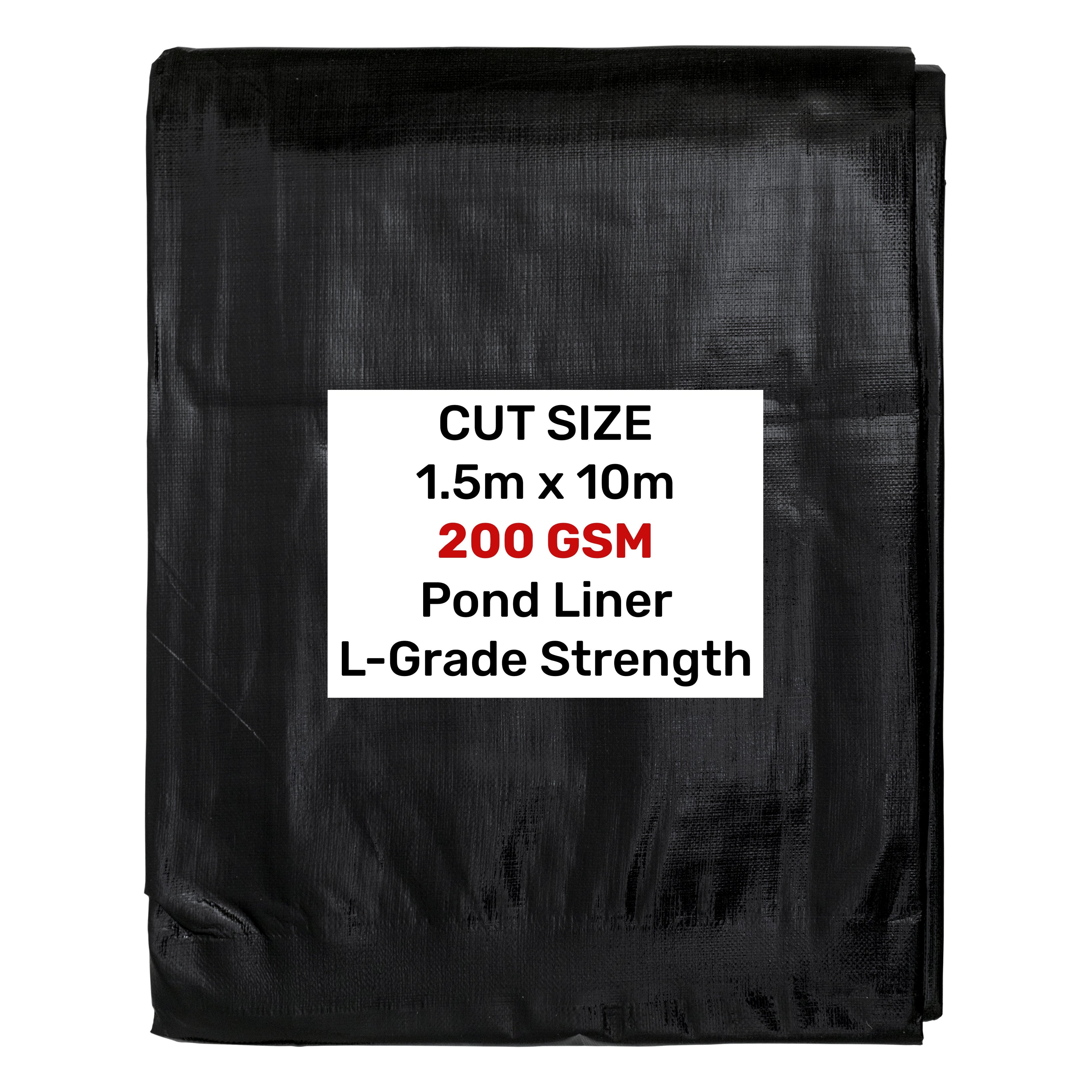 Pond Liner L-Grade 1.5m x 10m