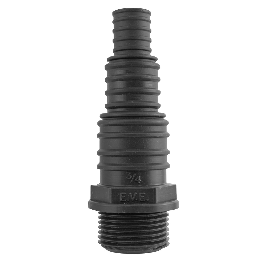Full Flow Single Union Ball Valve 3/4"BSPF with Multi Size Pond Connector 13/20/25mm Kit