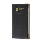 2026 Landscape Pocket Diary (Pink paper) - Week to View -  Black (PP-26)