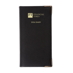 2026 Landscape Pocket Diary (Pink paper) - Week to View -  Black (PP-26)